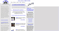 Desktop Screenshot of lvsoundent.com